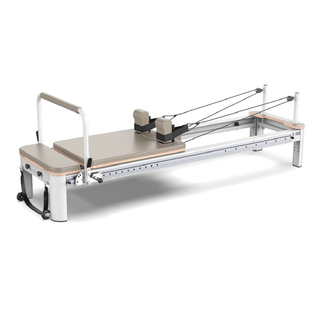 TOORX Liveness Reformer PTX-8000 Aluminium Full Track – Farbe: Moon & Sand (Weiß/Sand), Ansicht 2