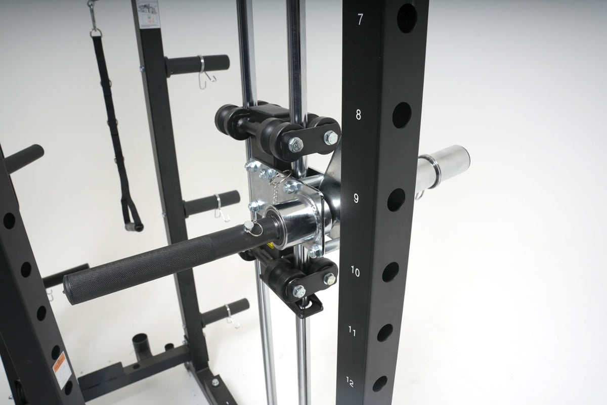 TOORX All-in-One-Station klappbar mit Functional Trainer, Latzug, Multipresse und Rack ASX-3000 – Ansicht 10