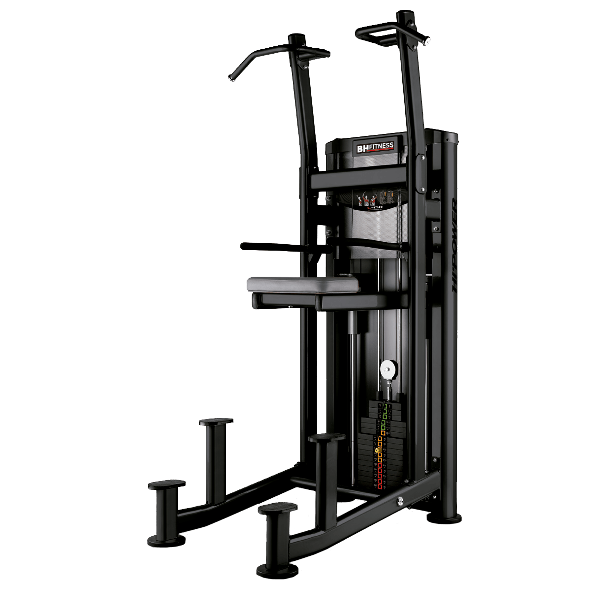 BH Fitness INERTIA Assisted Kneeling Dip L450B