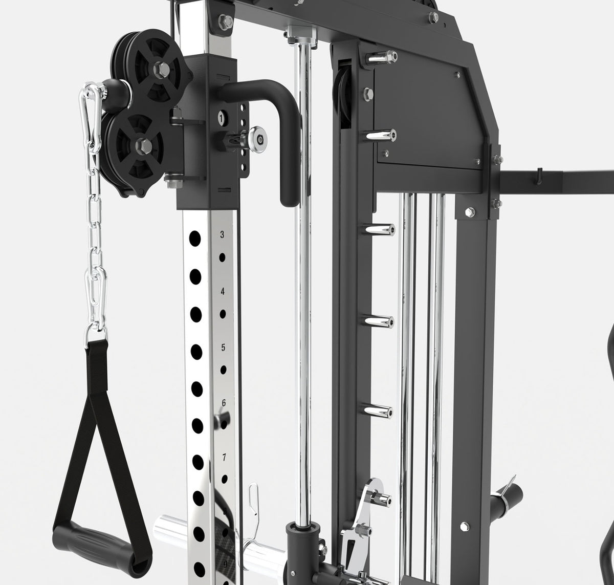 TOORX All-in-One-Station mit Functional Trainer, Multipresse und Rack ASX-5000 – Ansicht 2