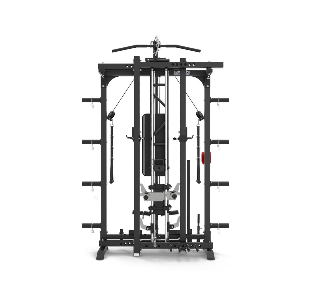 TOORX All-in-One-Station klappbar mit Functional Trainer, Latzug, Multipresse und Rack ASX-3000 – Ansicht 4