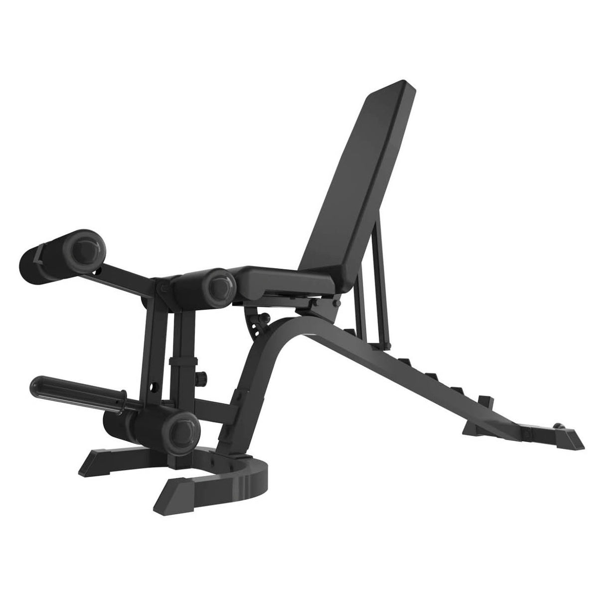 TOORX Hantelbank verstellbar mit Beinstrecker / Beinbeuger WBX-220 Multifit – Ansicht 5