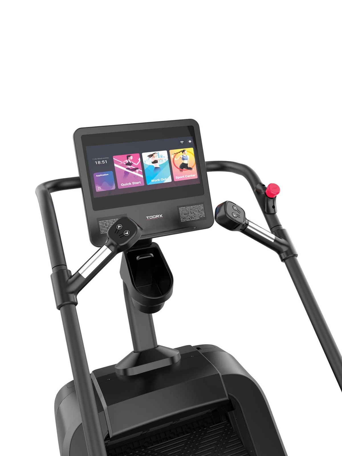 TOORX Stair Climber mit Touchscreen CLX-8000 TFT – Ansicht 2