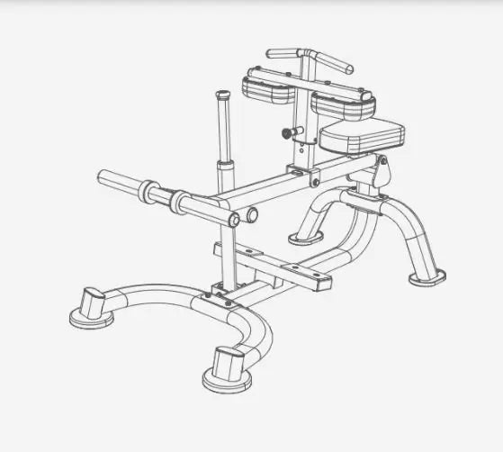 BH Fitness Seated Calf PL210B plate loaded