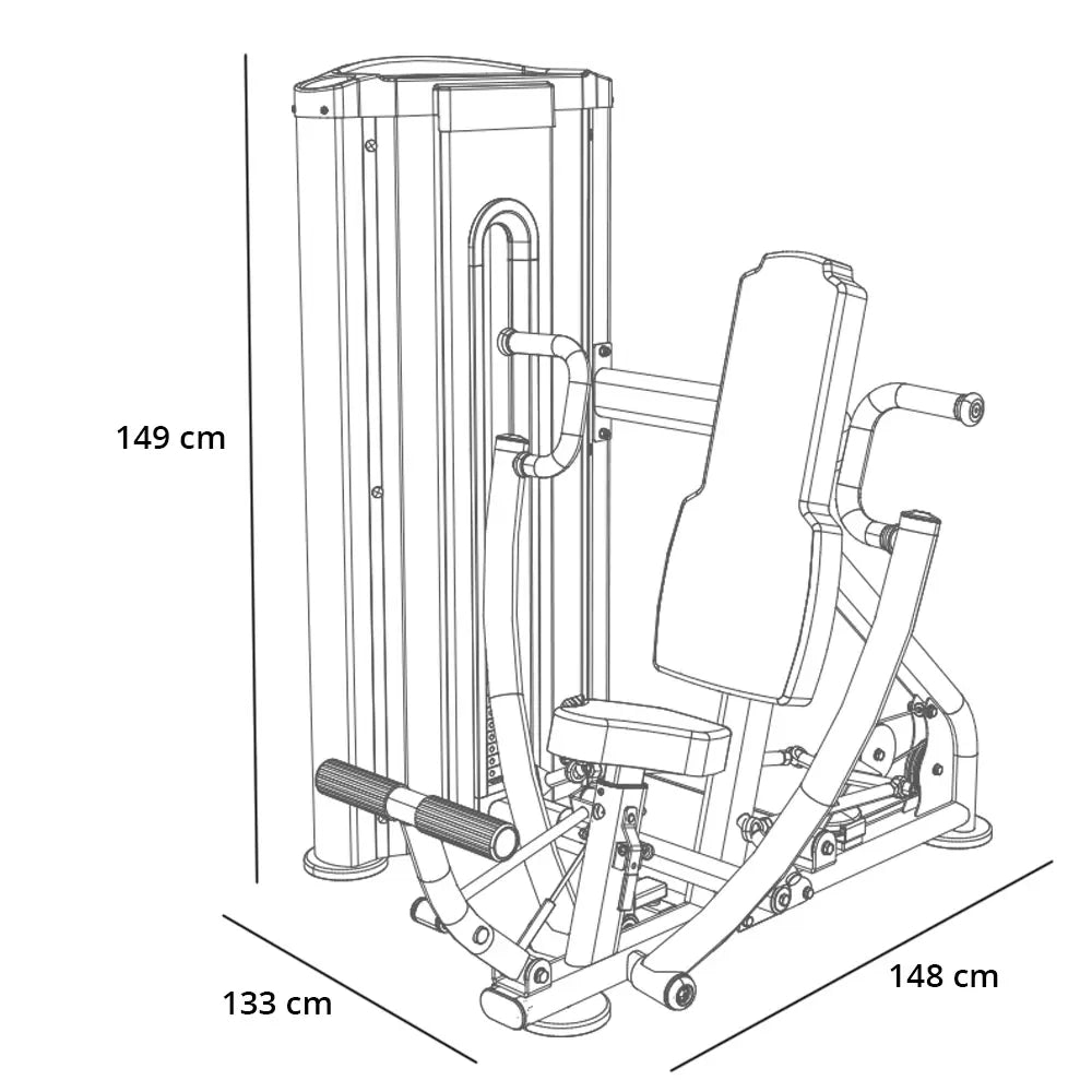 BH Fitness INERTIA Chest Press L070B