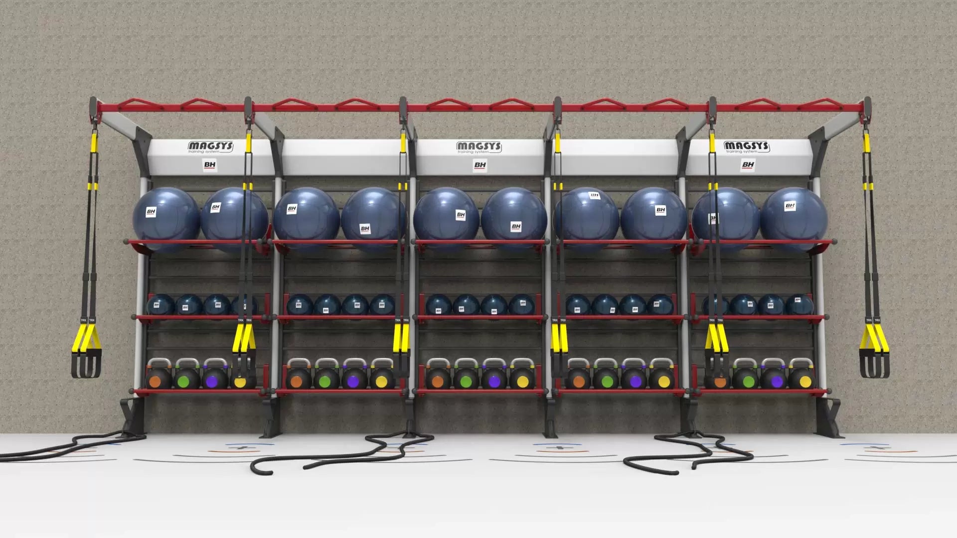 BH Fitness Magdouble simple module with two sides MAGSYS-D1