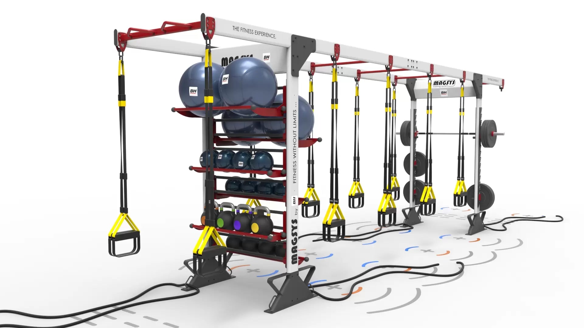 BH Fitness Magdouble simple module with two sides MAGSYS-D1