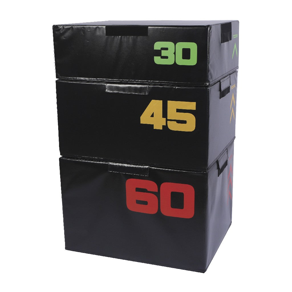 TOORX Soft Plyo Box 3er-Set stapelbar