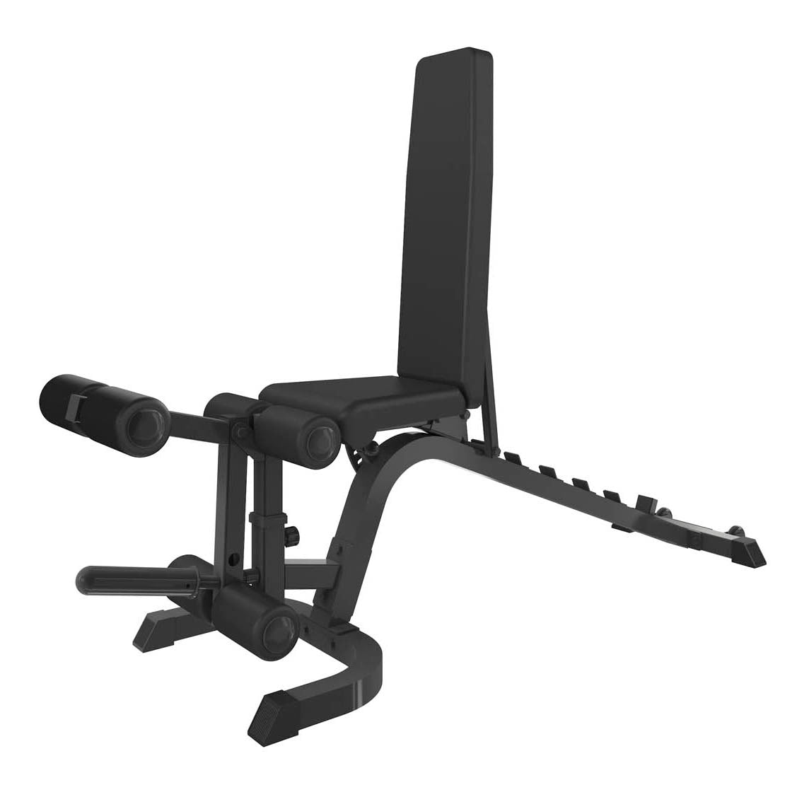 TOORX Hantelbank verstellbar mit Beinstrecker / Beinbeuger WBX-220 Multifit – Ansicht 3