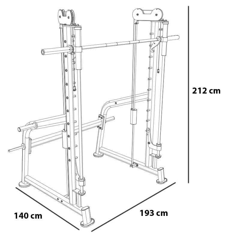 BH Fitness Multipresse (kalibriert) L350JBB