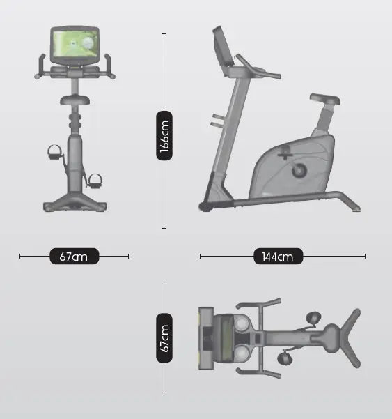 BH Fitness Ergometer MOVEMIA BU1000R