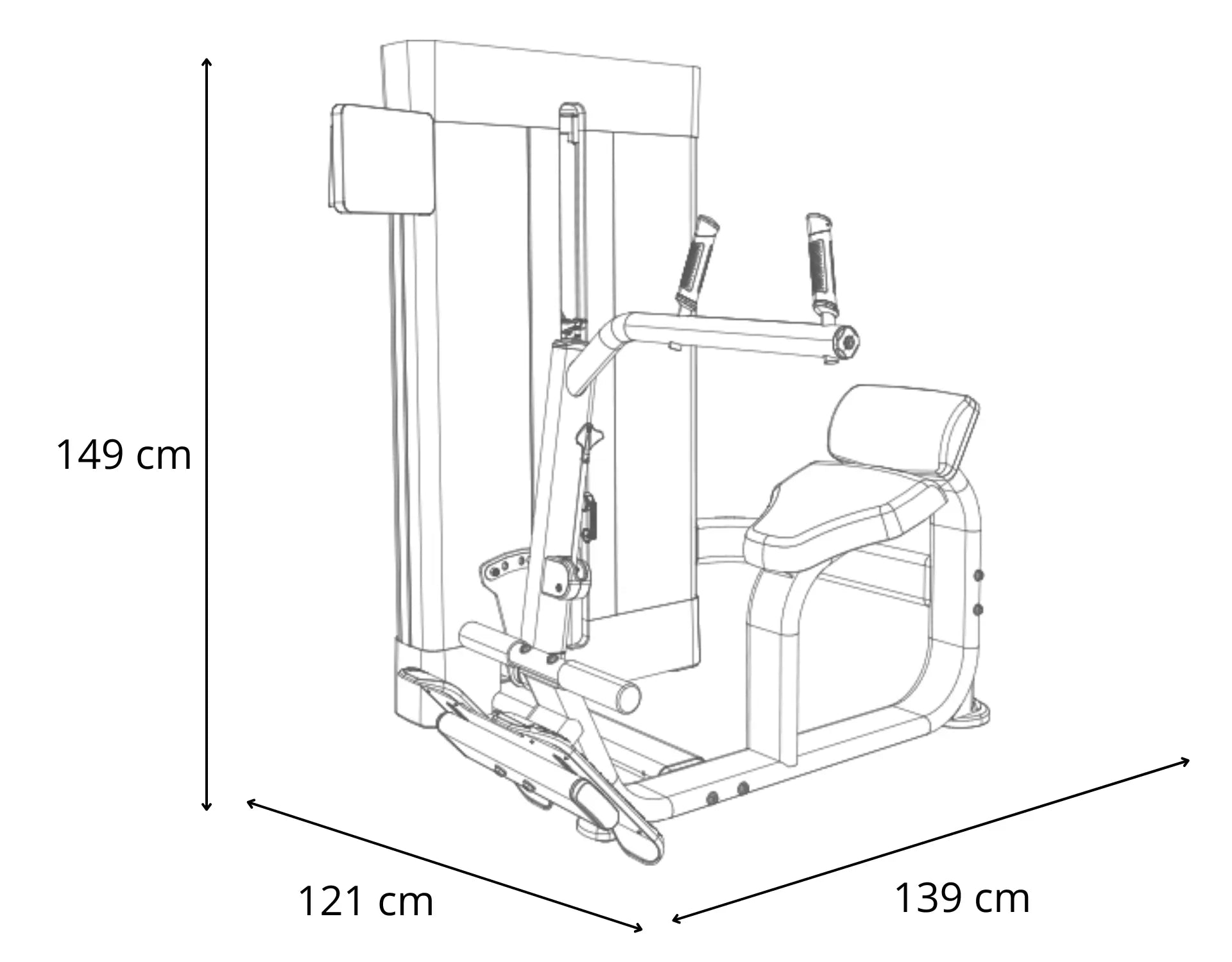 BH Fitness MOVEMIA Abominal M310