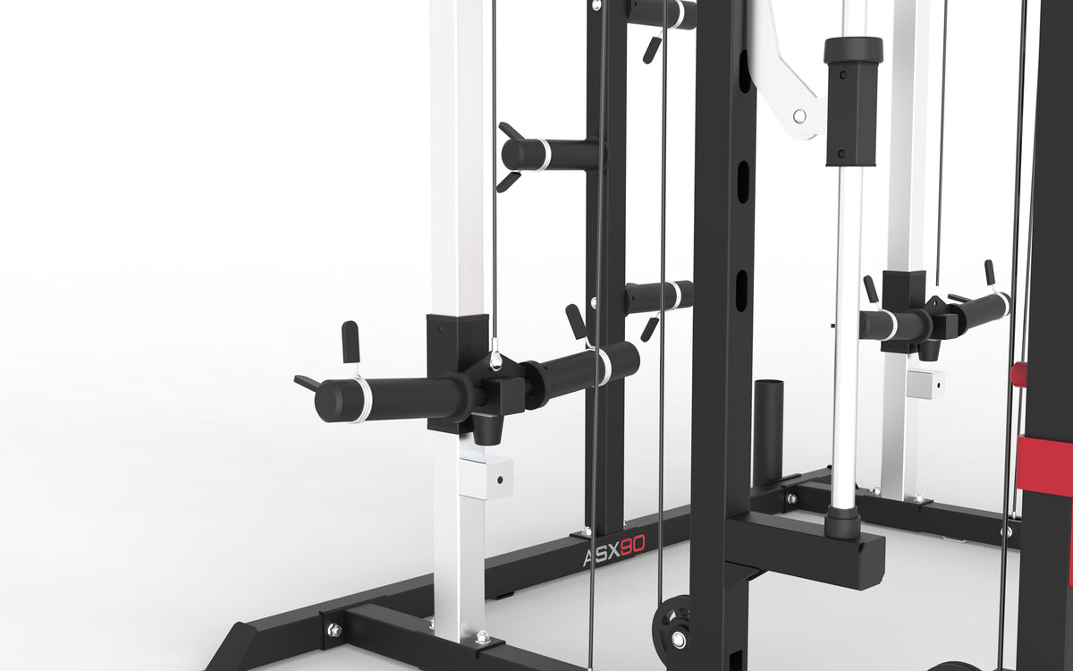 TOORX All-in-One-Station mit Functional Trainer, Multipresse und Rack ASX-90 – Ansicht 9