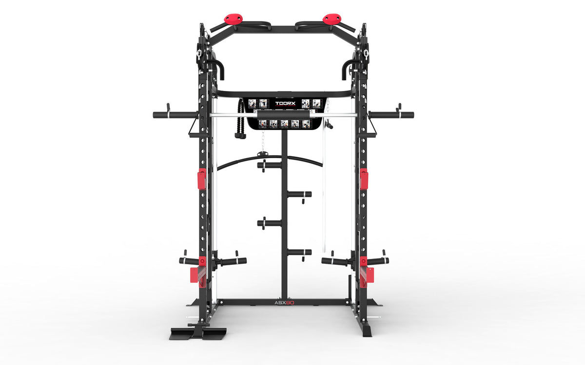 TOORX All-in-One-Station mit Functional Trainer, Multipresse und Rack ASX-90 – Ansicht 12