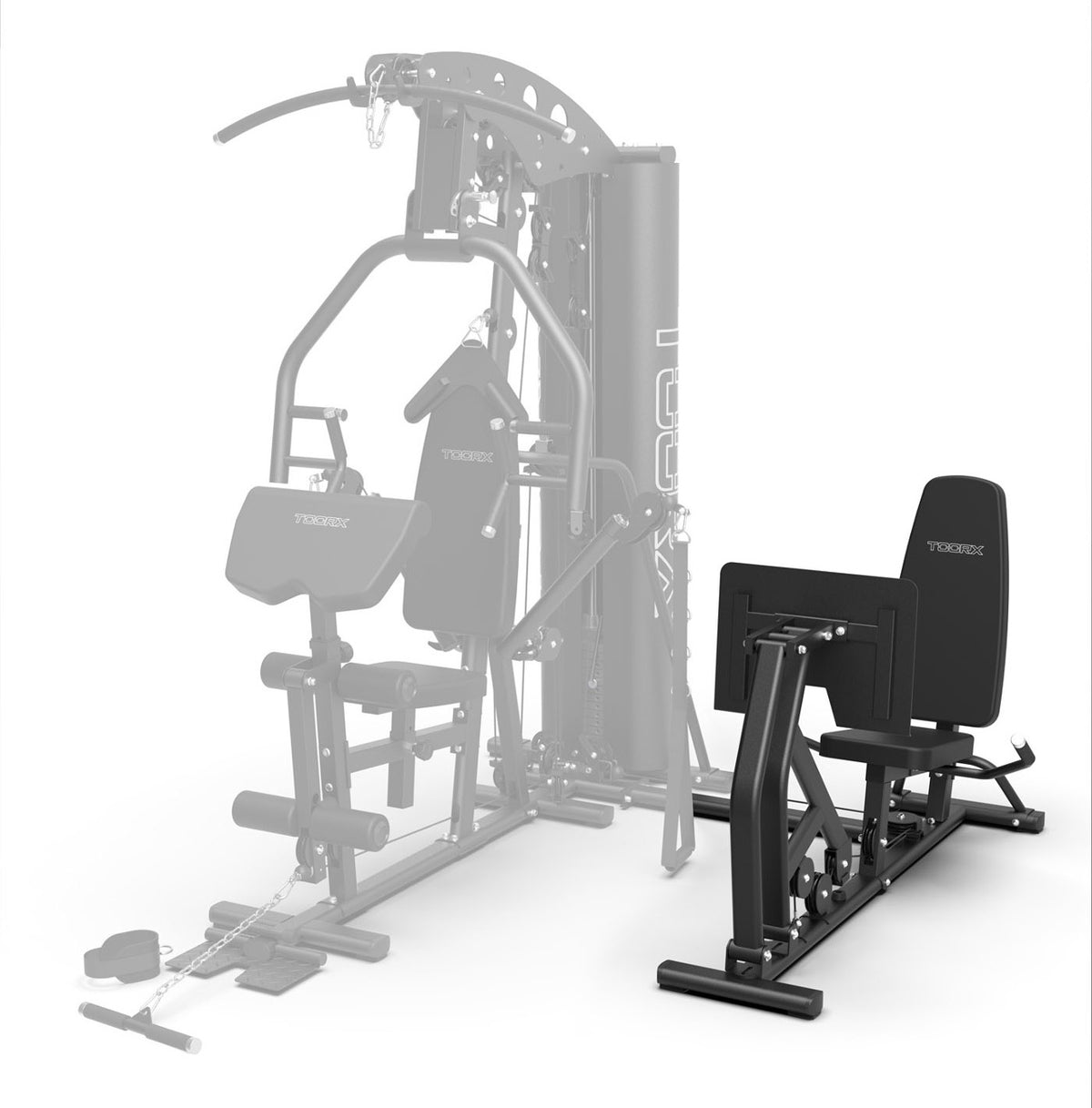 TOORX Kraftstation MSX-1000 mit 90 kg Steckgewicht – Ansicht 4