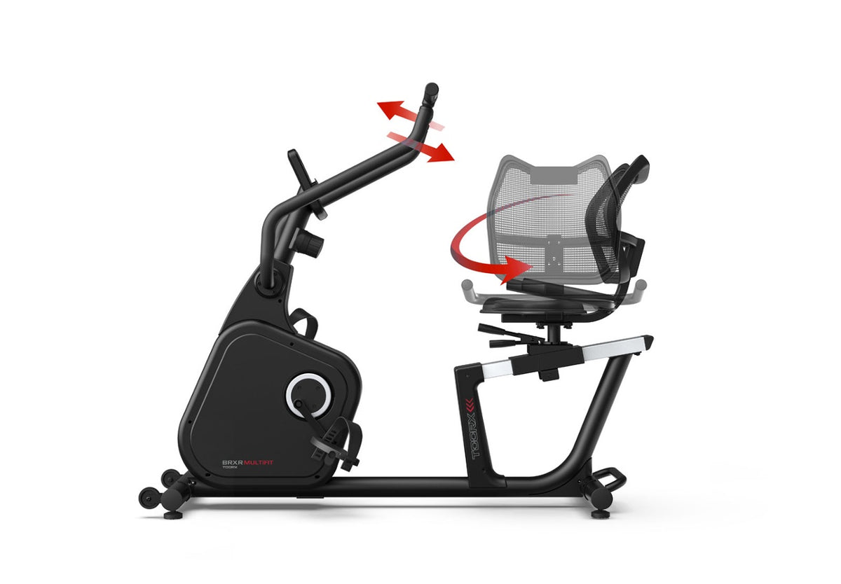 TOORX Chrono Line Liegeergometer mit Armhebeln BRX-R Multifit – Ansicht 14