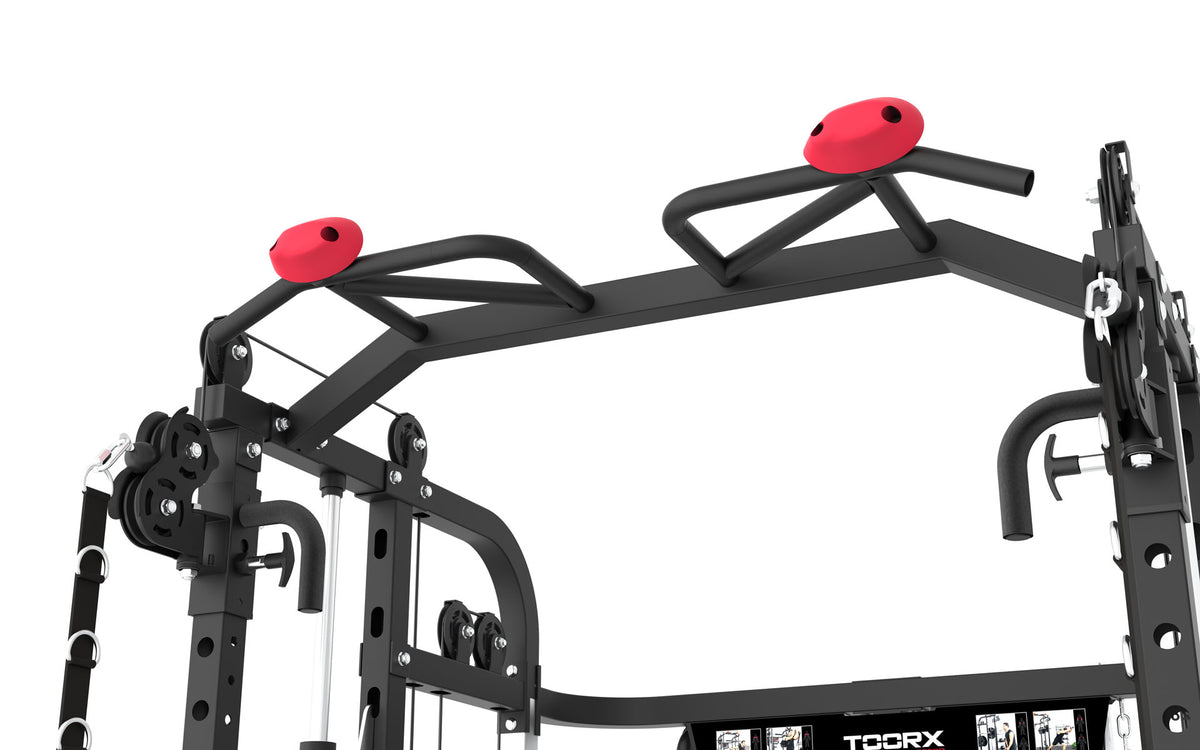 TOORX All-in-One-Station mit Functional Trainer, Multipresse und Rack ASX-90 – Ansicht 8
