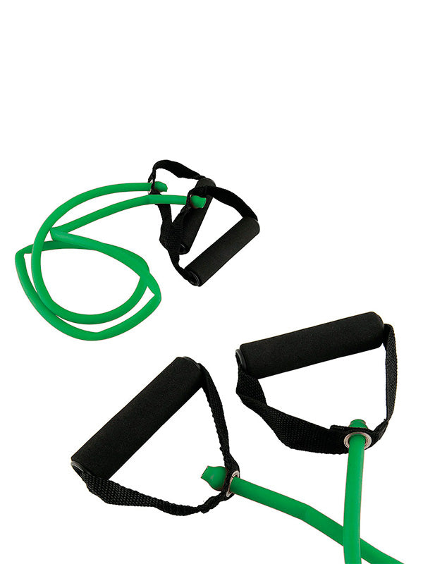 TOORX Fitness-Tube mit Griffen AHF-144/145/146 (3 Stärken) – Stärke: Medium (Grün), Ansicht 2