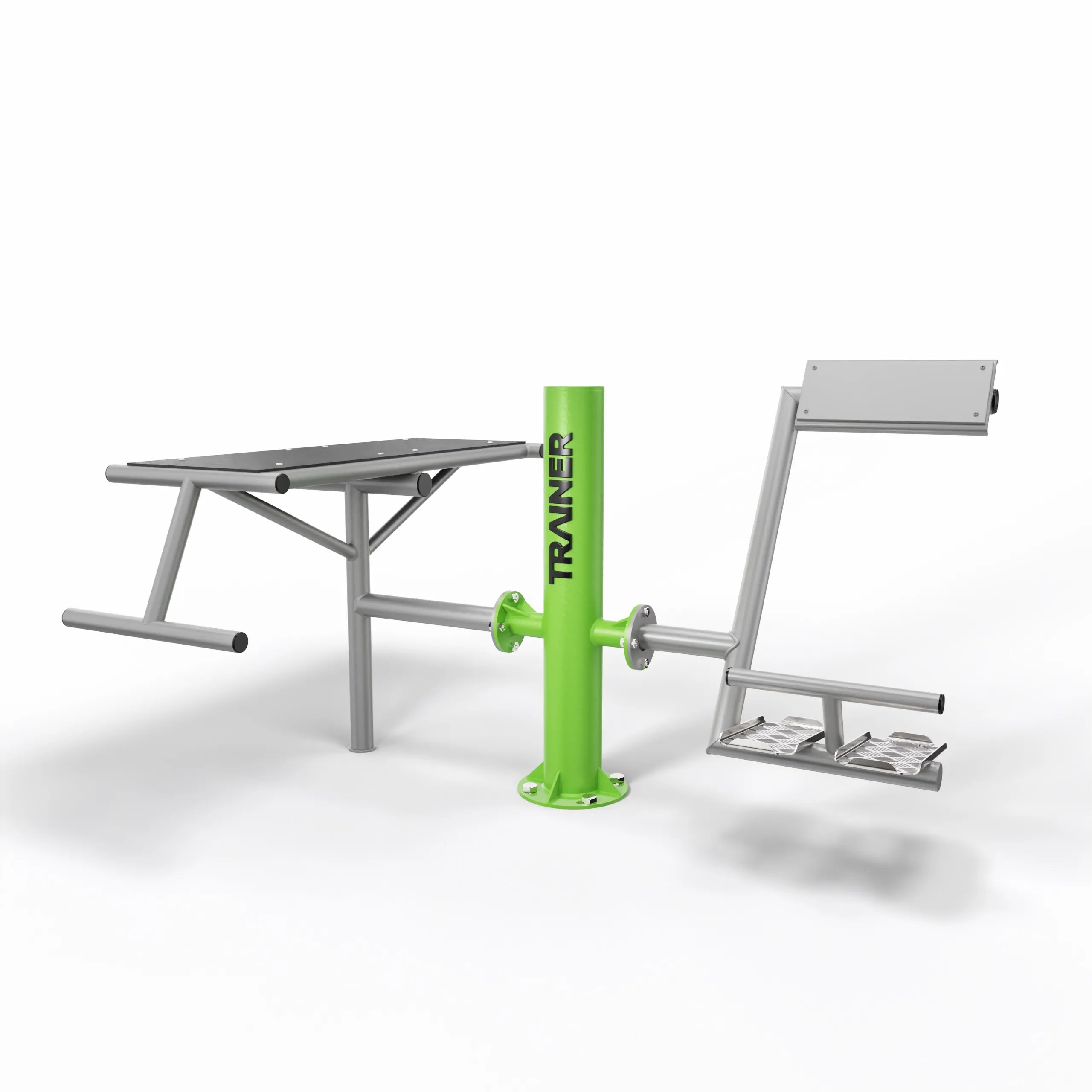 TRAINER Outdoor "Start" Bench & Back Extensors
