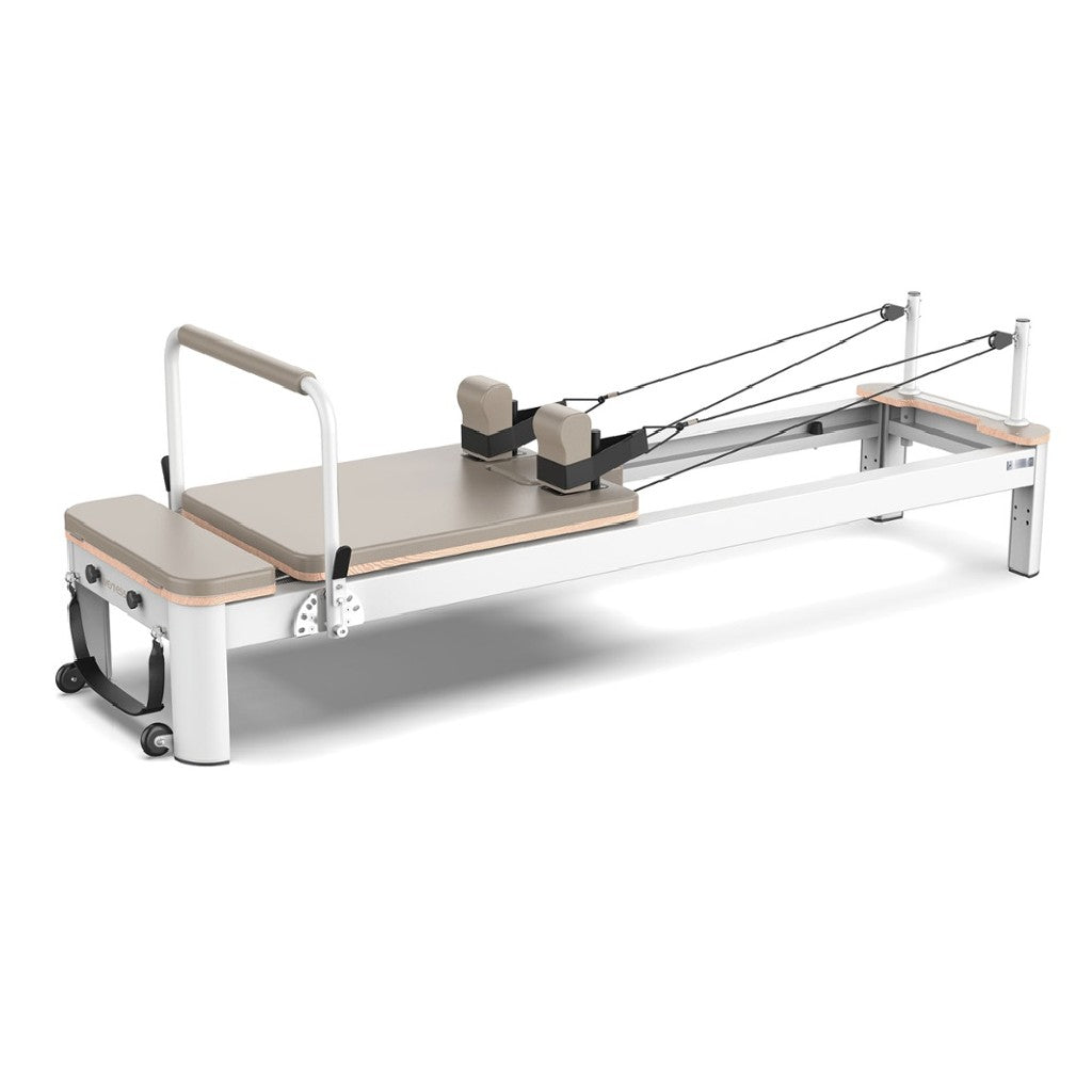 TOORX Liveness Reformer PTX-7500 Aluminium – Farbe: Moon & Sand (Weiß/Sand), Ansicht 2