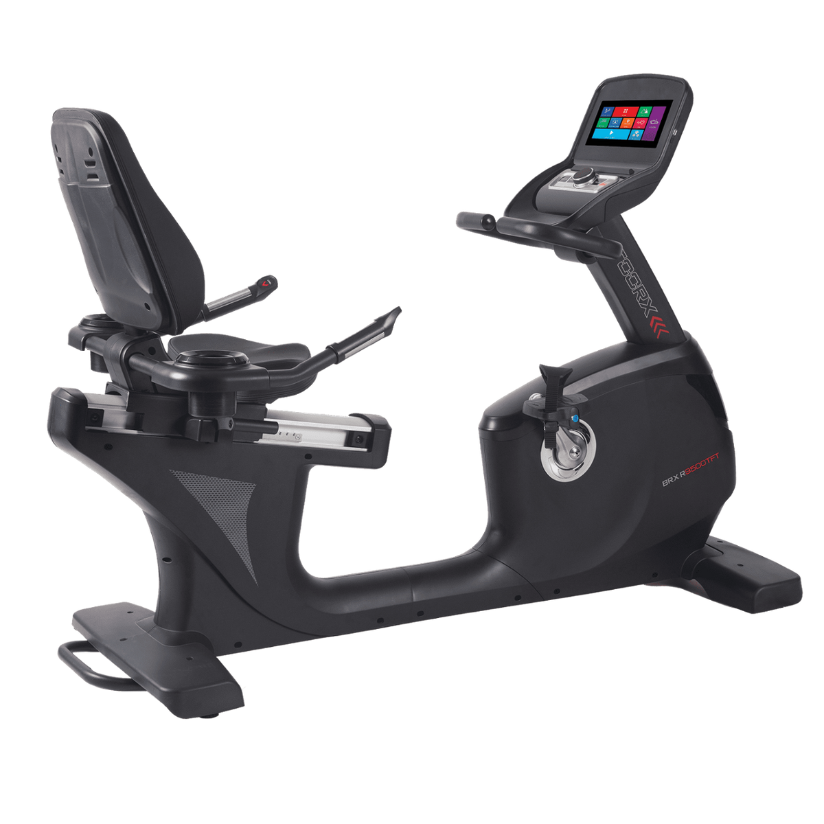 TOORX Liegeergometer mit Touchscreen BRX-R9500 TFT