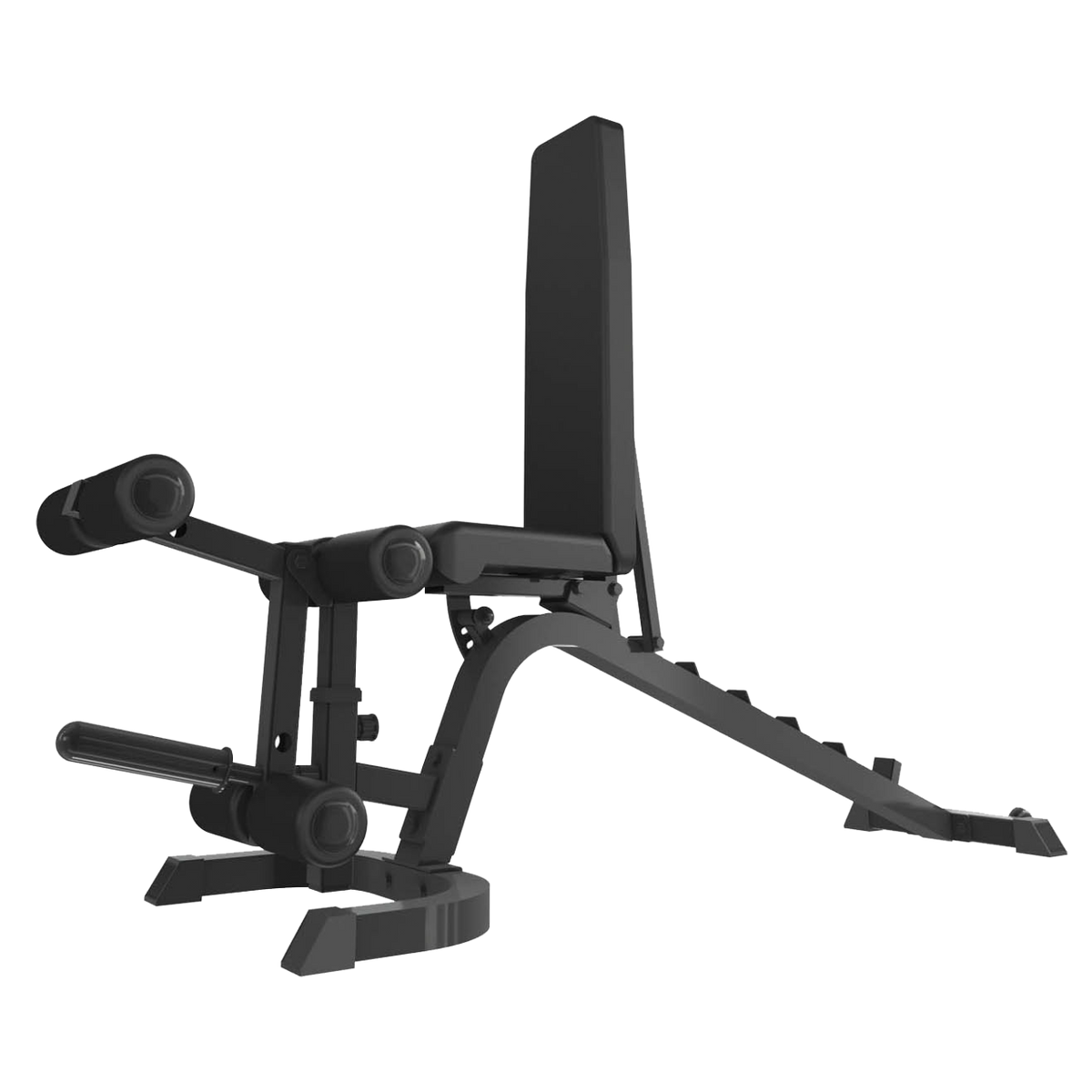 TOORX Hantelbank verstellbar mit Beinstrecker / Beinbeuger WBX-220 Multifit