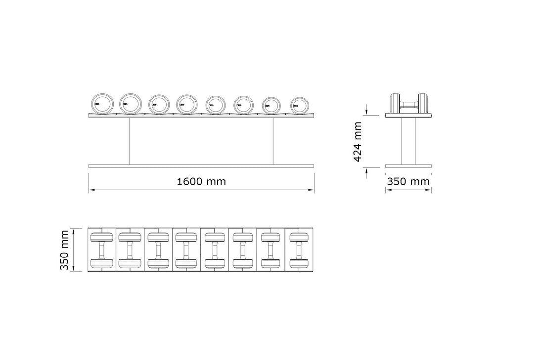 PENT. COLMIA POWER mit horizontalem Ständer