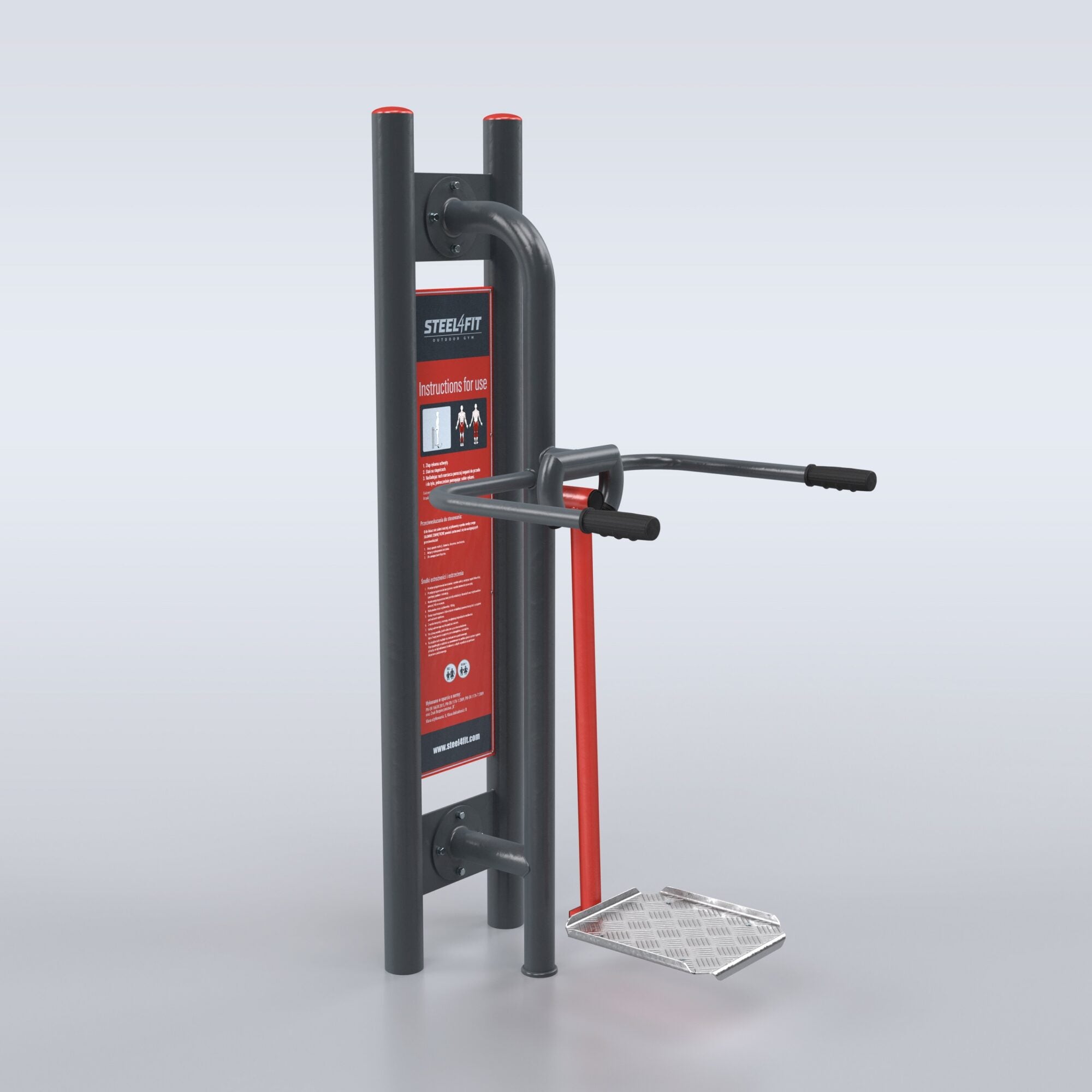 TRAINER Outdoor "4 Outdoor Gym Stations" Surfer