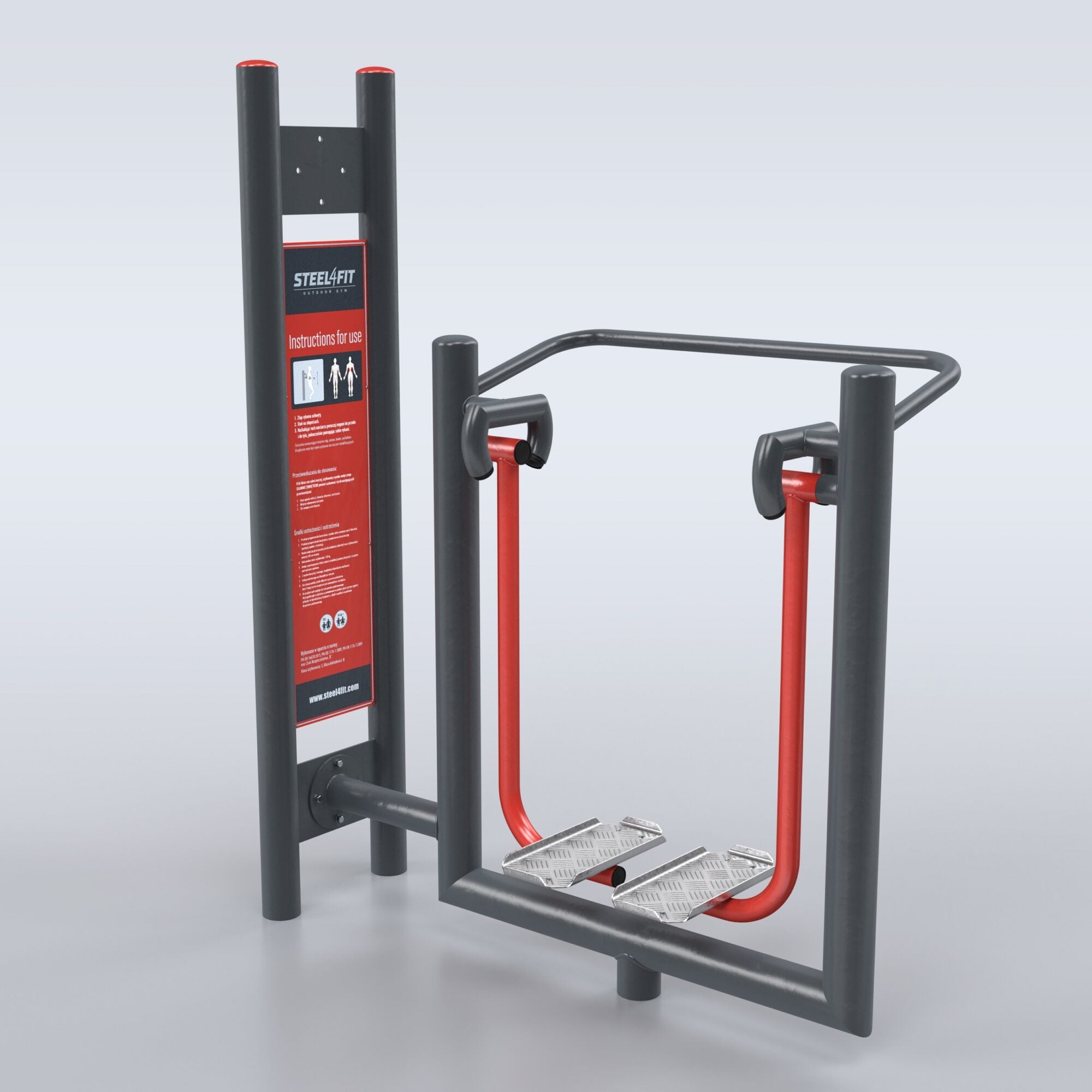 TRAINER Outdoor "4 Outdoor Gym Stations" Air Walker