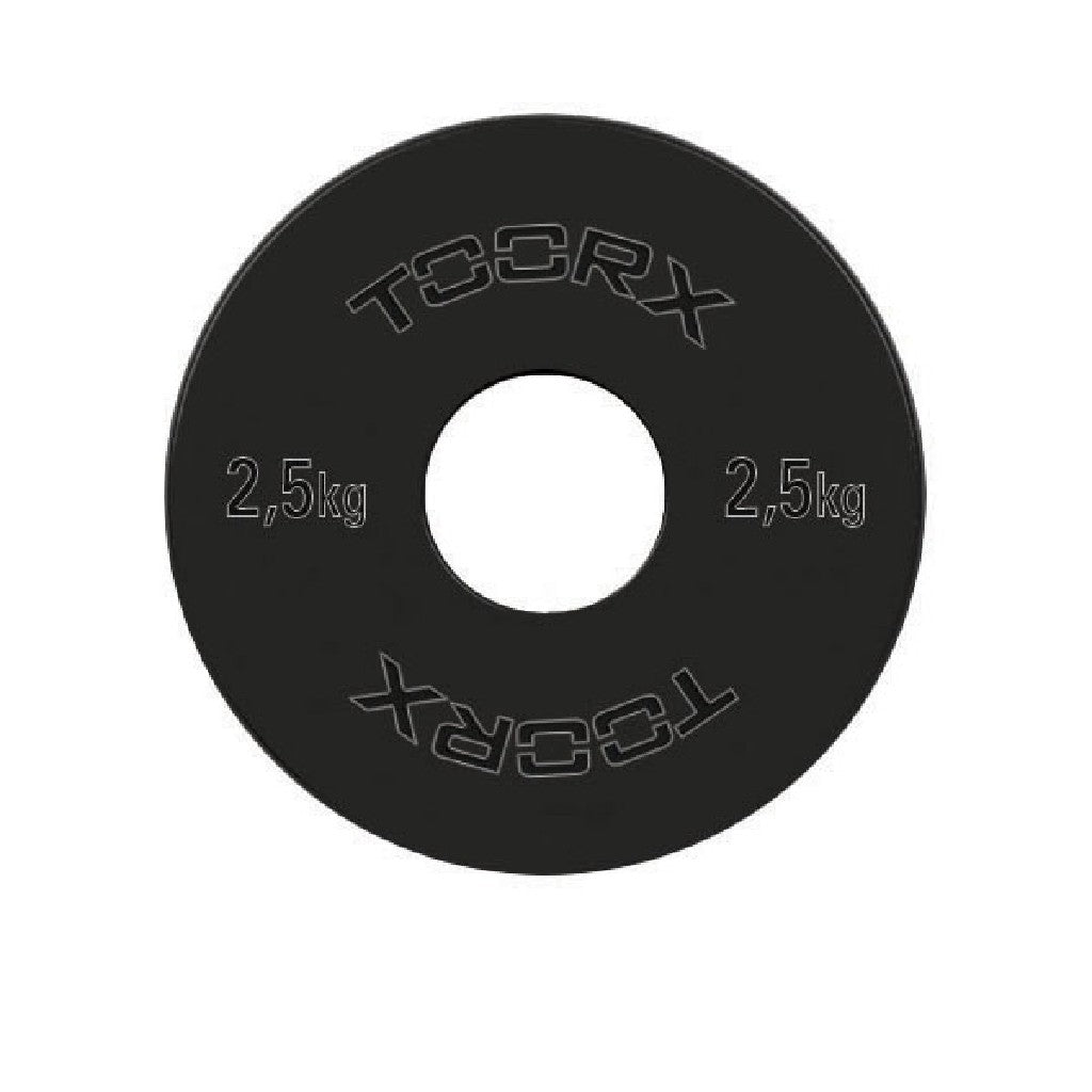 TOORX Mikro-Hantelscheiben Stahl (Paar) – Gewicht: 2 × 2,5 kg, Ansicht 5