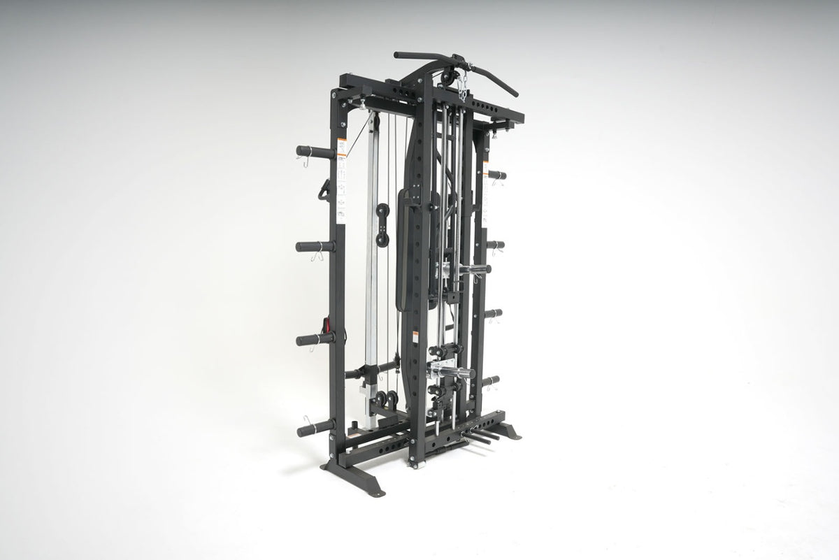 TOORX All-in-One-Station klappbar mit Functional Trainer, Latzug, Multipresse und Rack ASX-3000 – Ansicht 12