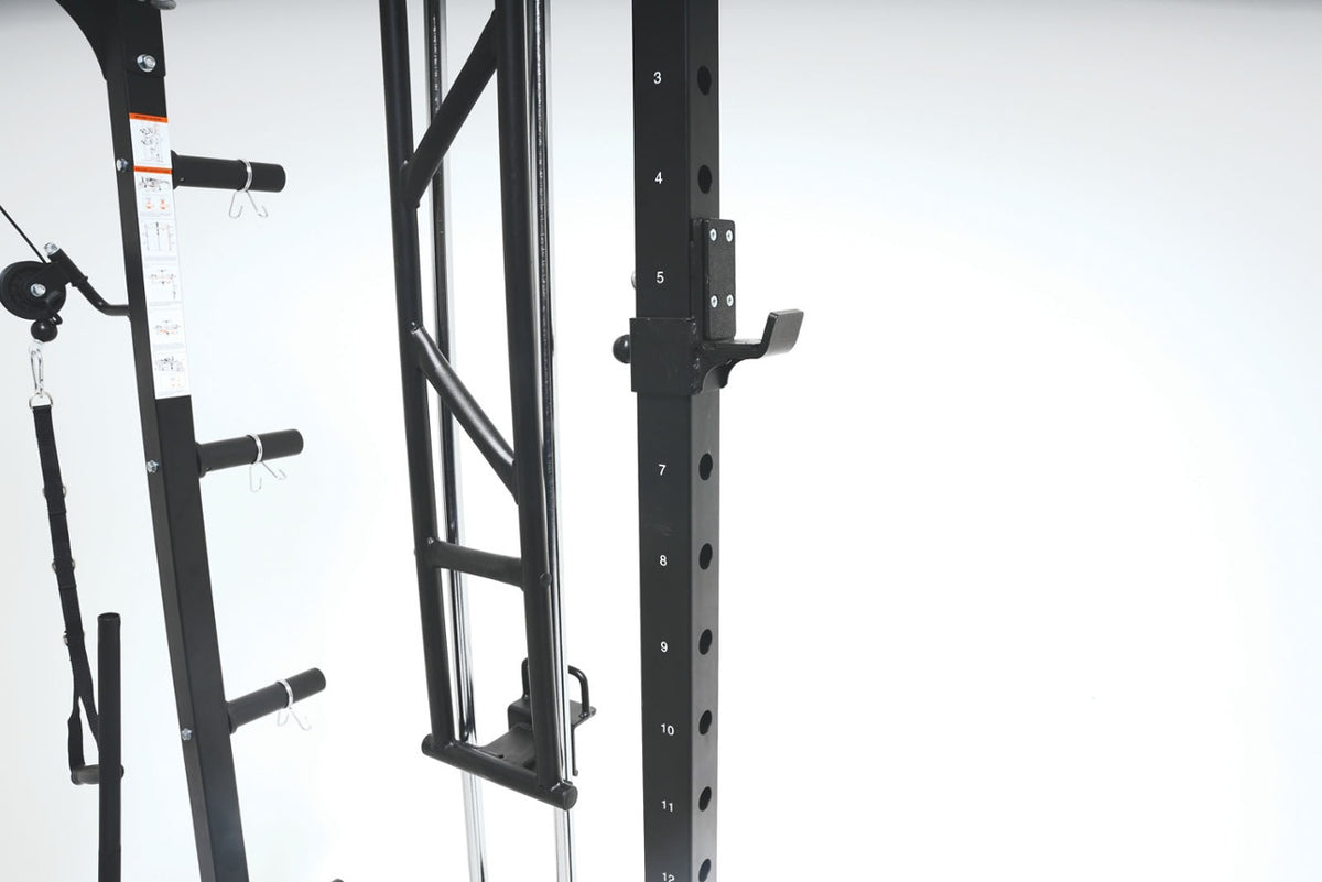 TOORX All-in-One-Station klappbar mit Functional Trainer, Latzug, Multipresse und Rack ASX-3000 – Ansicht 18