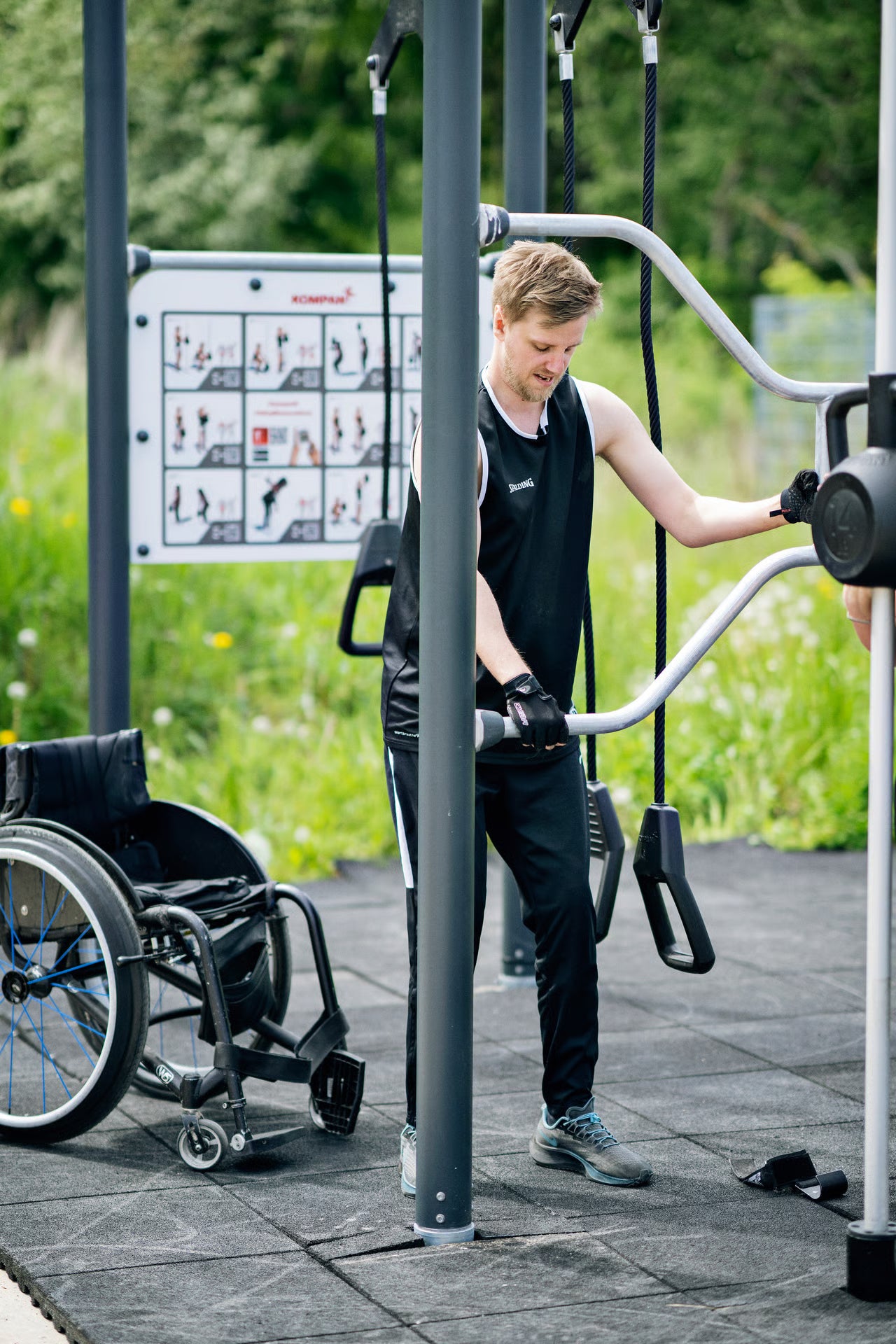 Kompan Outdoor Crosstraining Compact Magnetic Bells