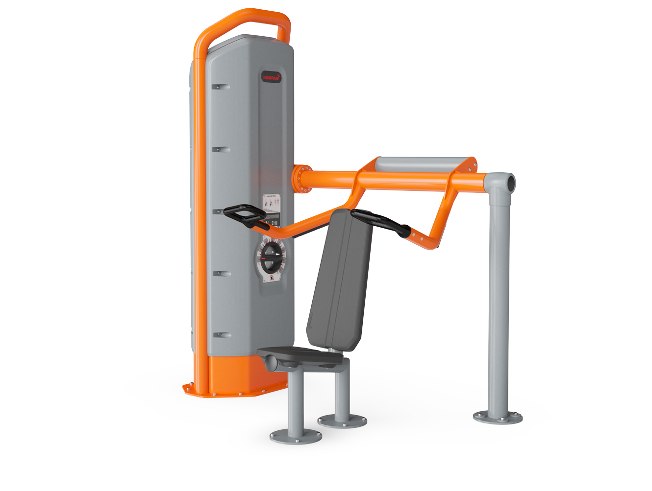 Kompan Outdoor Schulterpresse Pro