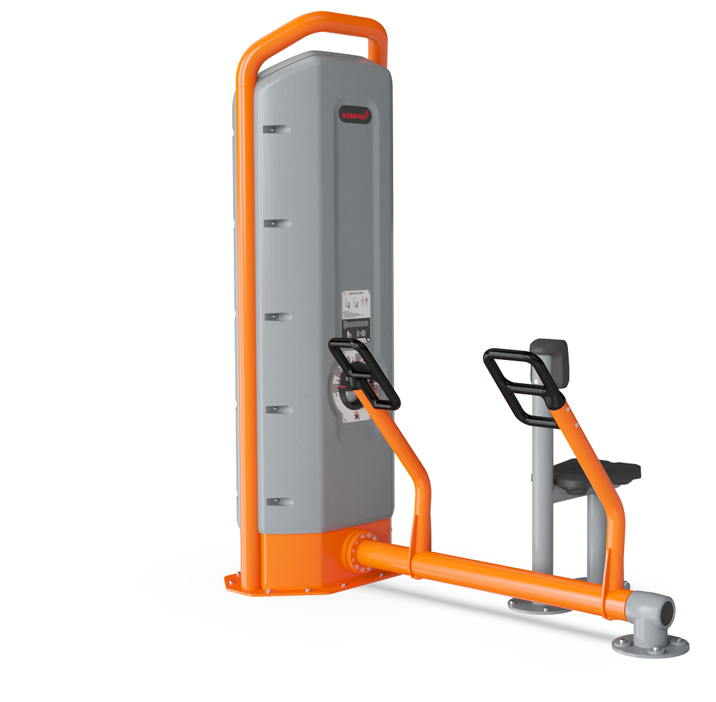 Kompan Outdoor Horizontal Rudern Pro