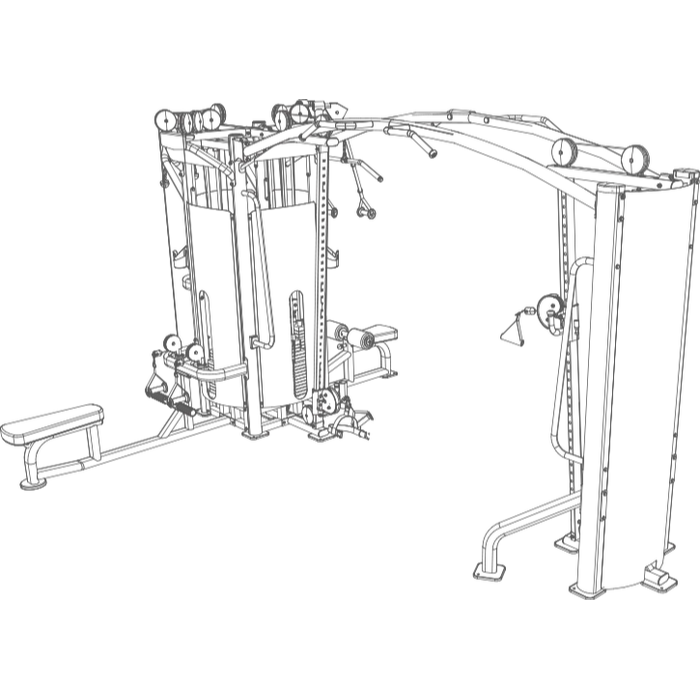 BH Fitness INERTIA 5 Station L485B