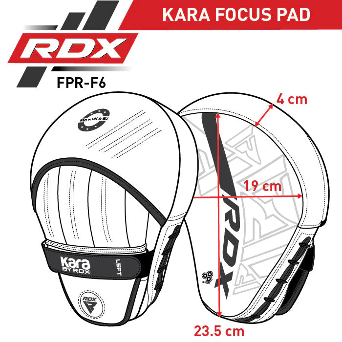 RDX Fokus Pads KARA F6