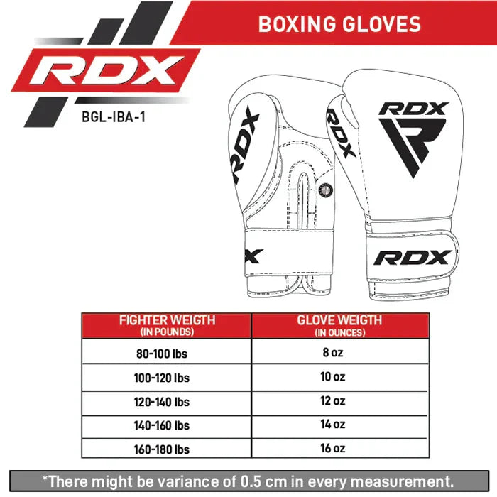 RDX Boxhandschuhe IBA für Amateur Wettkämpfe