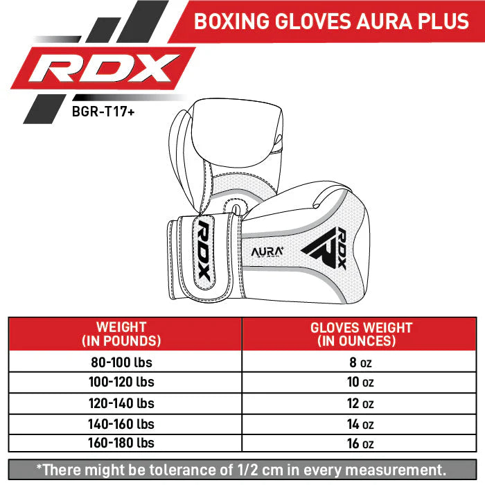 RDX Boxhandschuhe Aura Plus T-17