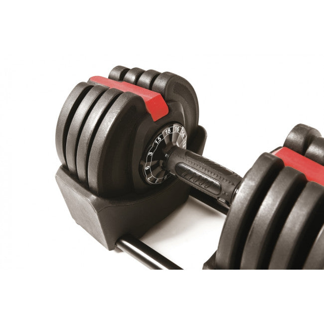 TOORX Kurzhantel verstellbar 1,5–18 kg MCR-18 – Ansicht 2