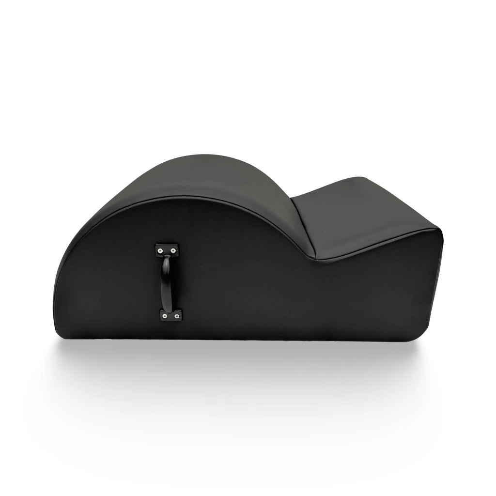 Align Pilates Spine Corrector Step Barrel – Seitenansicht mit Wirbelsäulen-Kurve