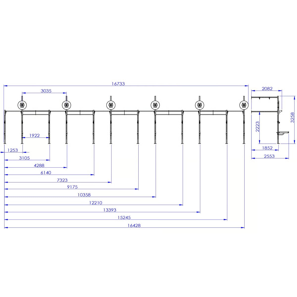 Titanium Strength Rig Stations