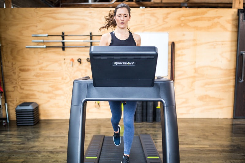 SportsArt ECO-POWR Status Line Laufband G690 Verde