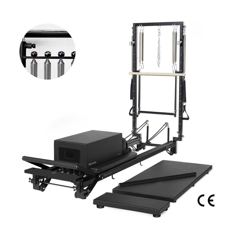Merrithew SPX Max Plus Reformer mit Halfcadillac Jet Black