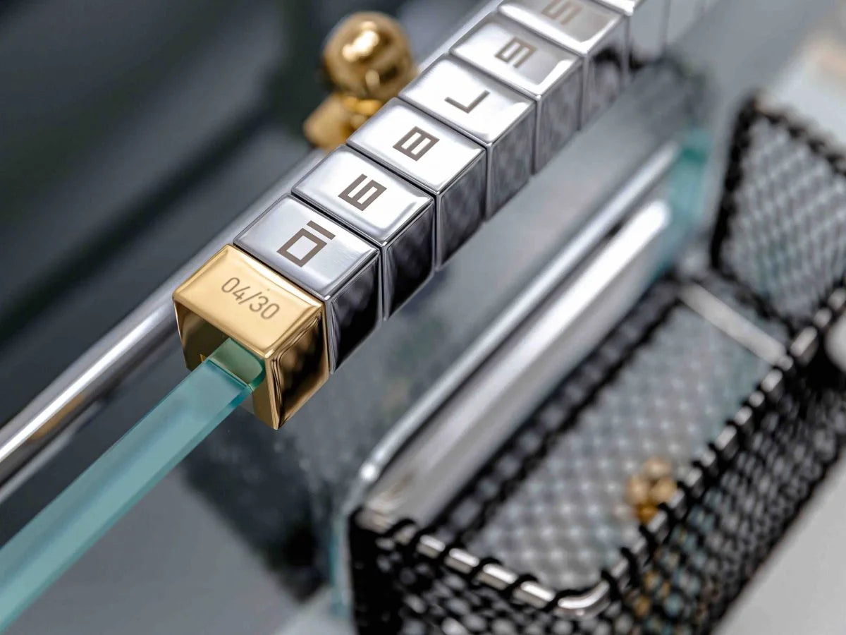 Teckell Tischfußball Cristallino 24K Gold