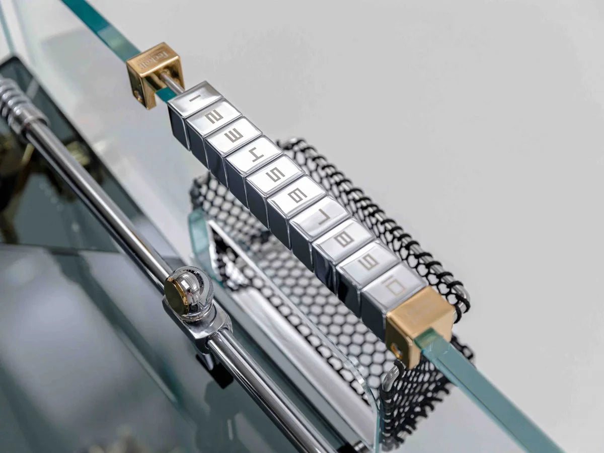 Teckell Tischfußball Cristallino 24K Gold