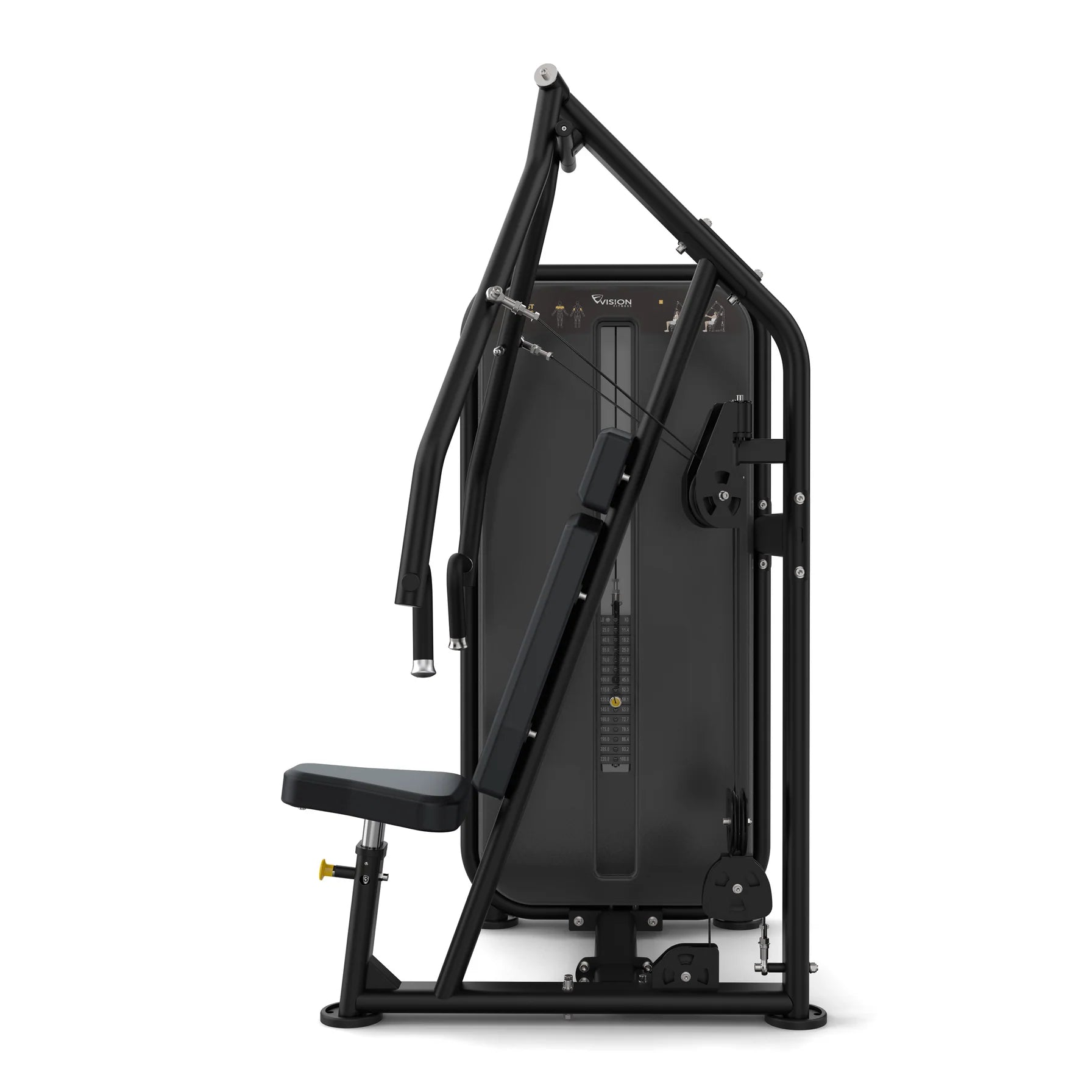 Vision Fitness Brustpresse Stack weight