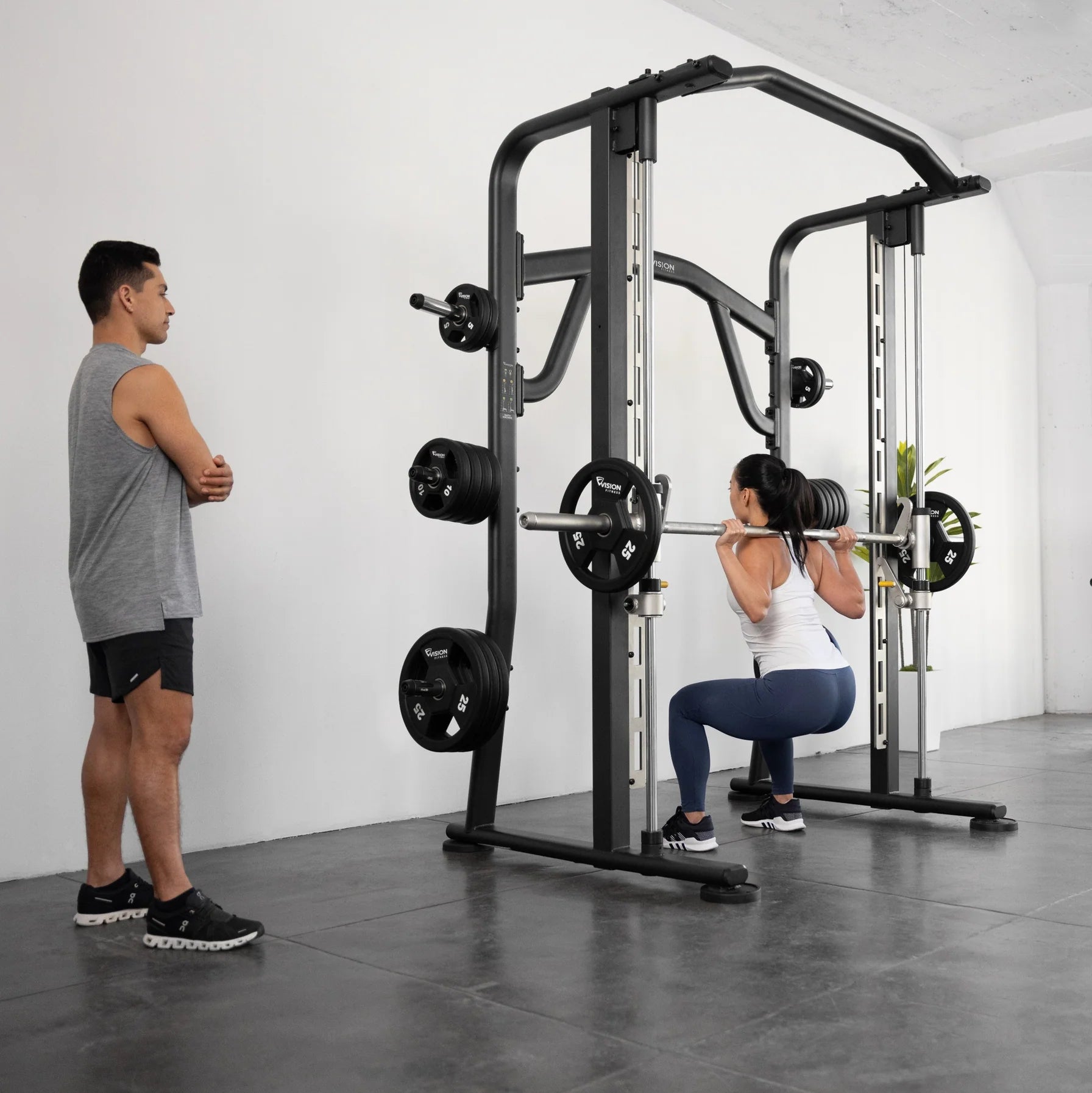 Vision Fitness Smith Machine Plate Loaded