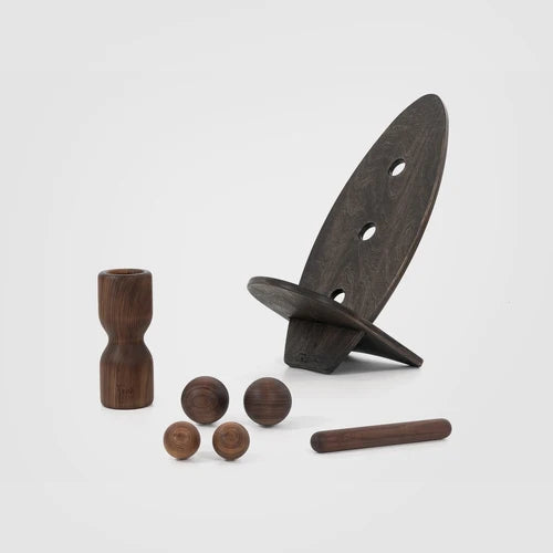 rollholz Balance Board Set groß