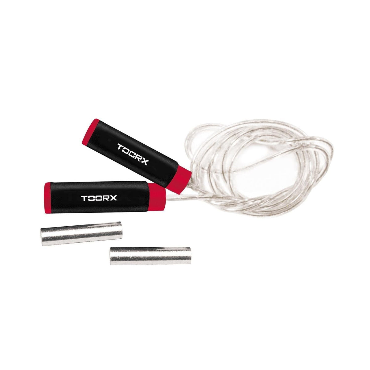 TOORX Speed-Springseil Stahl Professional AHF-058 (mit Gewichten)